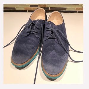 Cole Haan Suede Oxfords Size 7.5B